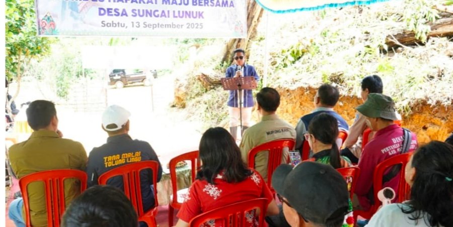 Bupati Heriyus Ajak Perkuat Ketahanan Pangan Masyarakat