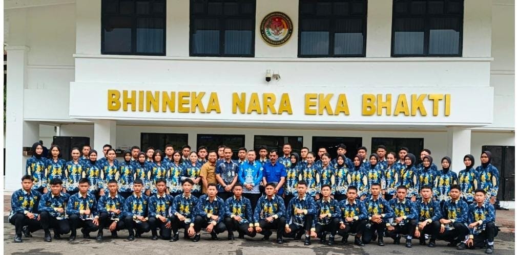 Wabup Kapuas Pimpin Purna Paskibraka Kunjungi Kampus IPDN Jatinangor