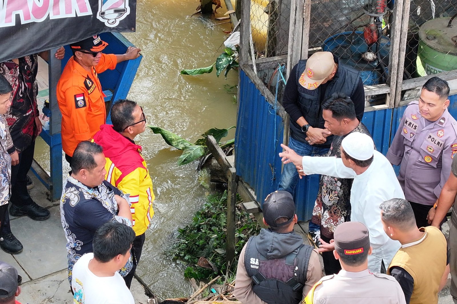 Bupati Heriyus Tinjau Lokasi Bencana yang Landa Murung Raya 