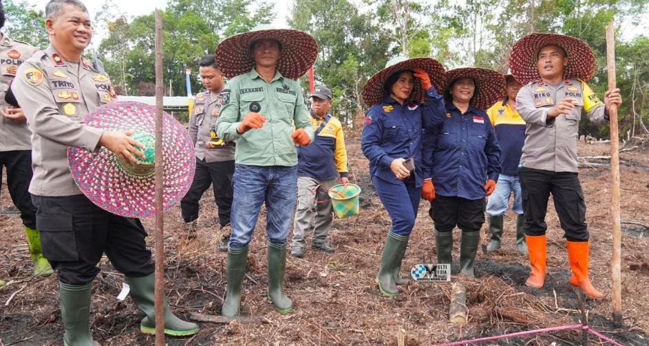Penanaman Jagung Nasional, Pemkab Mura Ambil Bagian