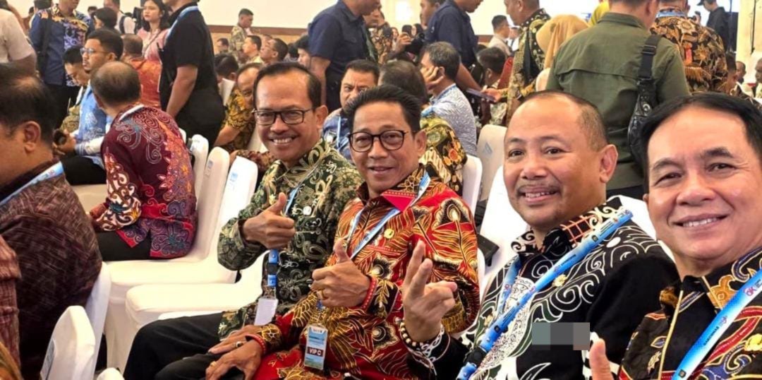 Bupati Heriyus Hadiri Rakornas TPAKD 2025 di Jakarta