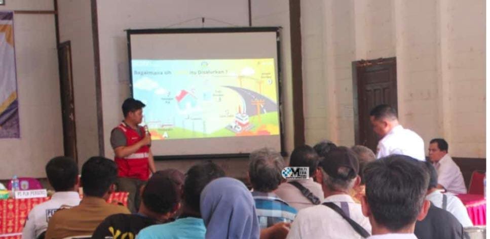 Masyarakat Permata Intan Dapat Edukasi Keselamatan dan Pemanfaatan Listrik dari Pemkab Mura