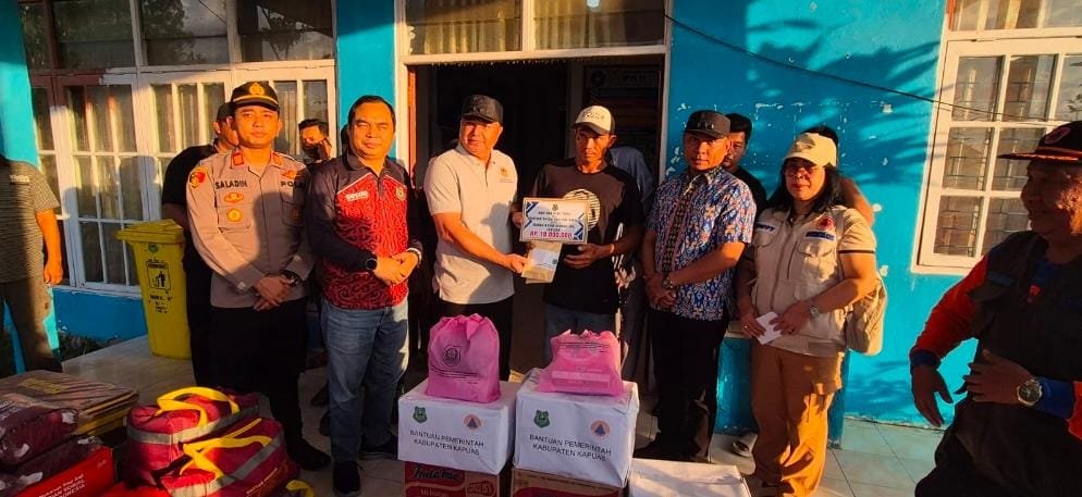 Wakil Bupati Kapuas : Bukti Nyata Bantuan Kemanusian Terus Mengalir