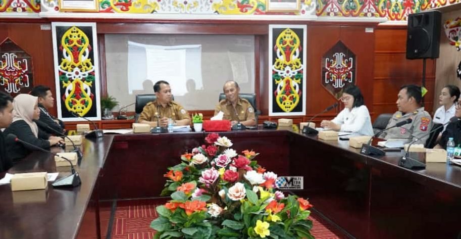 Pemkab Mura Rakor Evaluasi Mitra Makan Bergizi Gratis