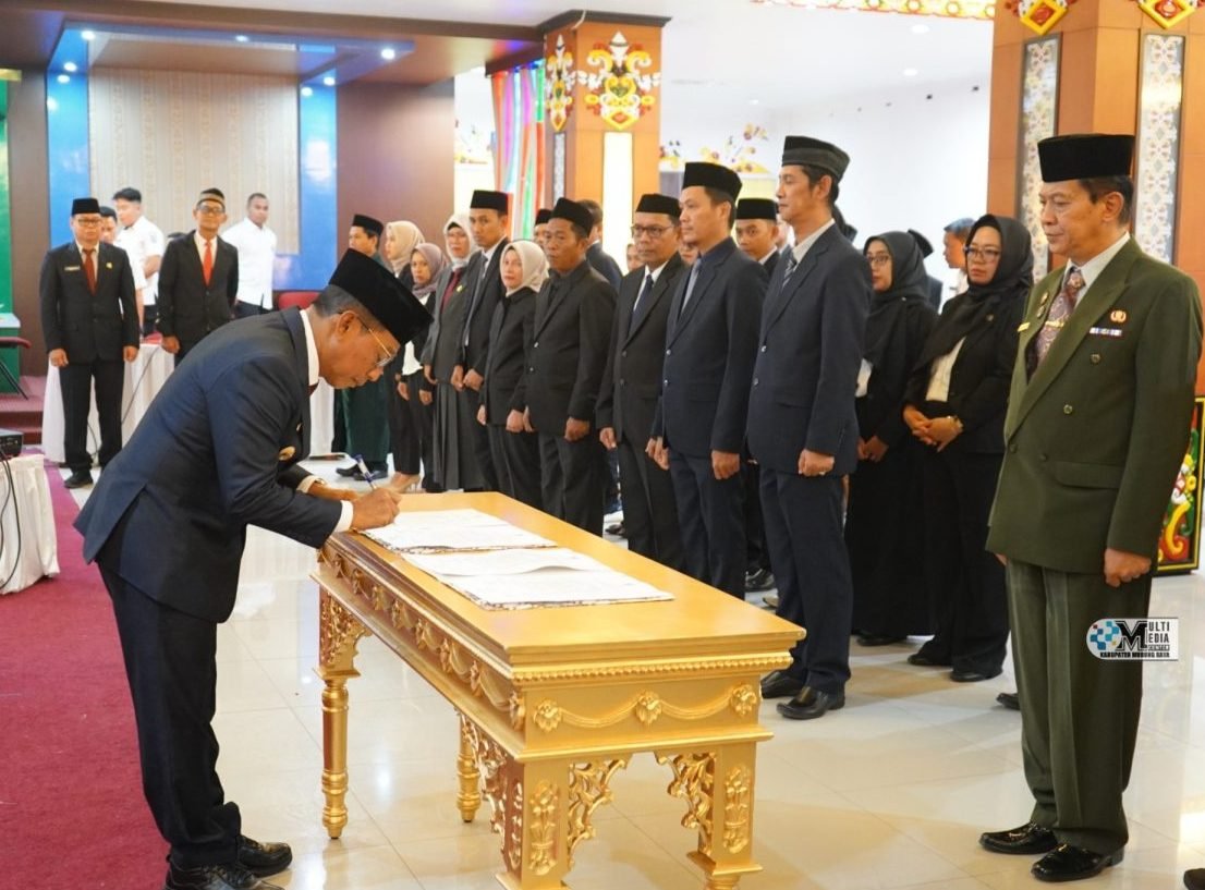 Sarwo Mintarjo Dilantik sebagai Pj Sekda Murung Raya