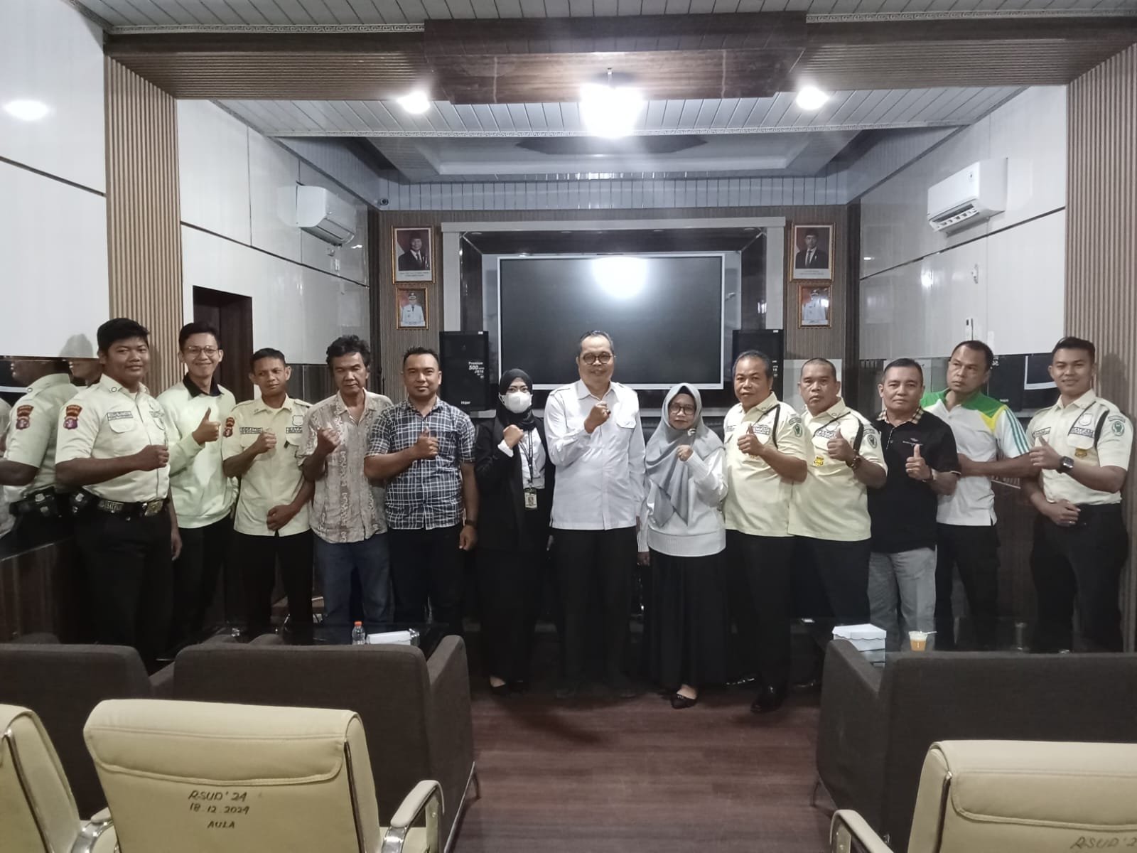 Pembekalan Keterampilan Satpam RSUD Kapuas Guna Melayani Masyarakat