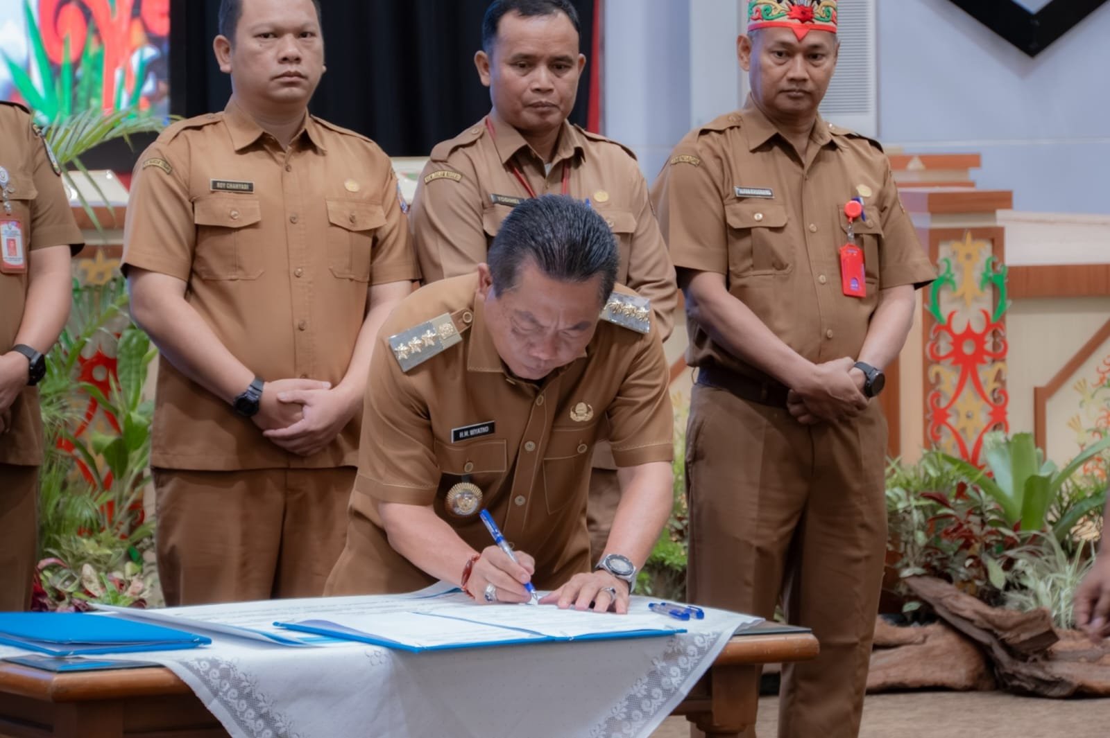 Bupati Kapuas Hadiri Rakortek Percepatan Operasionalisasi Koperasi Merah Putih se-Kalimantan Tengah