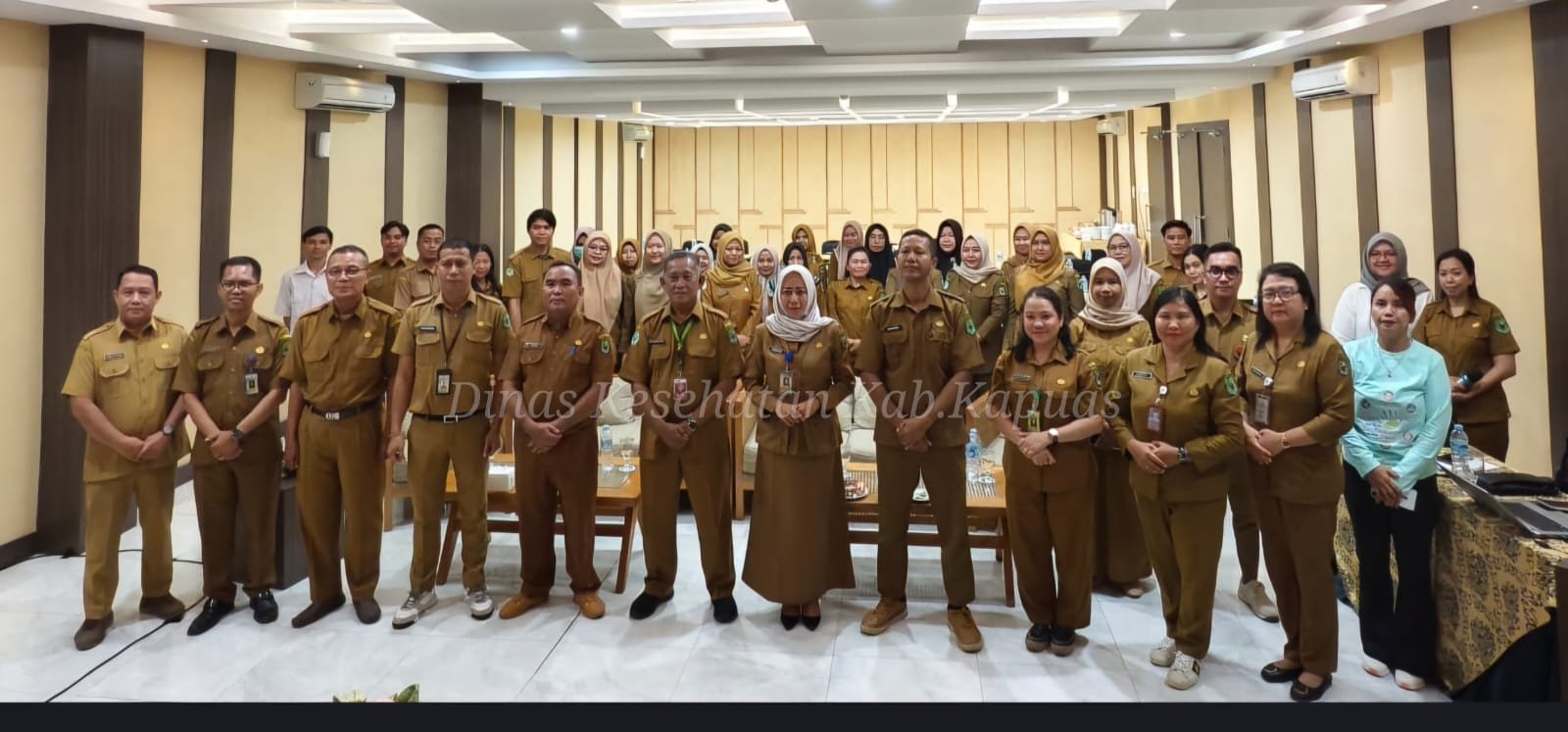 Plt. Kadinkes Buka Pertemuan Resmi Petugas Promkes Puskesmas Se-Kabupaten Kapuas