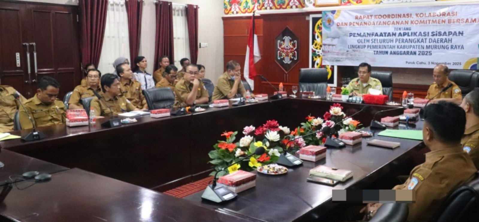 Percepat Laporan, Pemkab Murung Raya Terapkan Aplikasi SISAPAN
