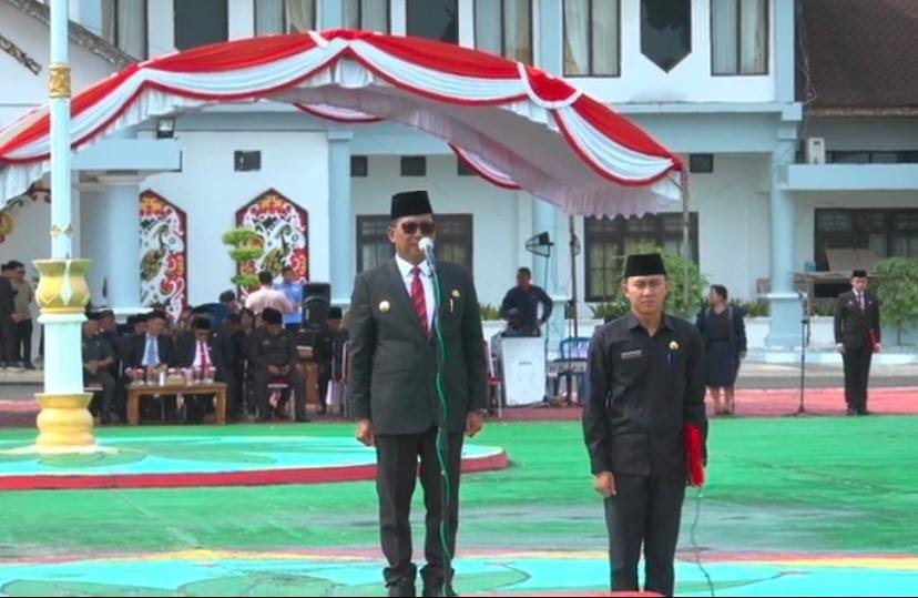Heriyus Jadi Inspektur Upacara Hari Pahlawan