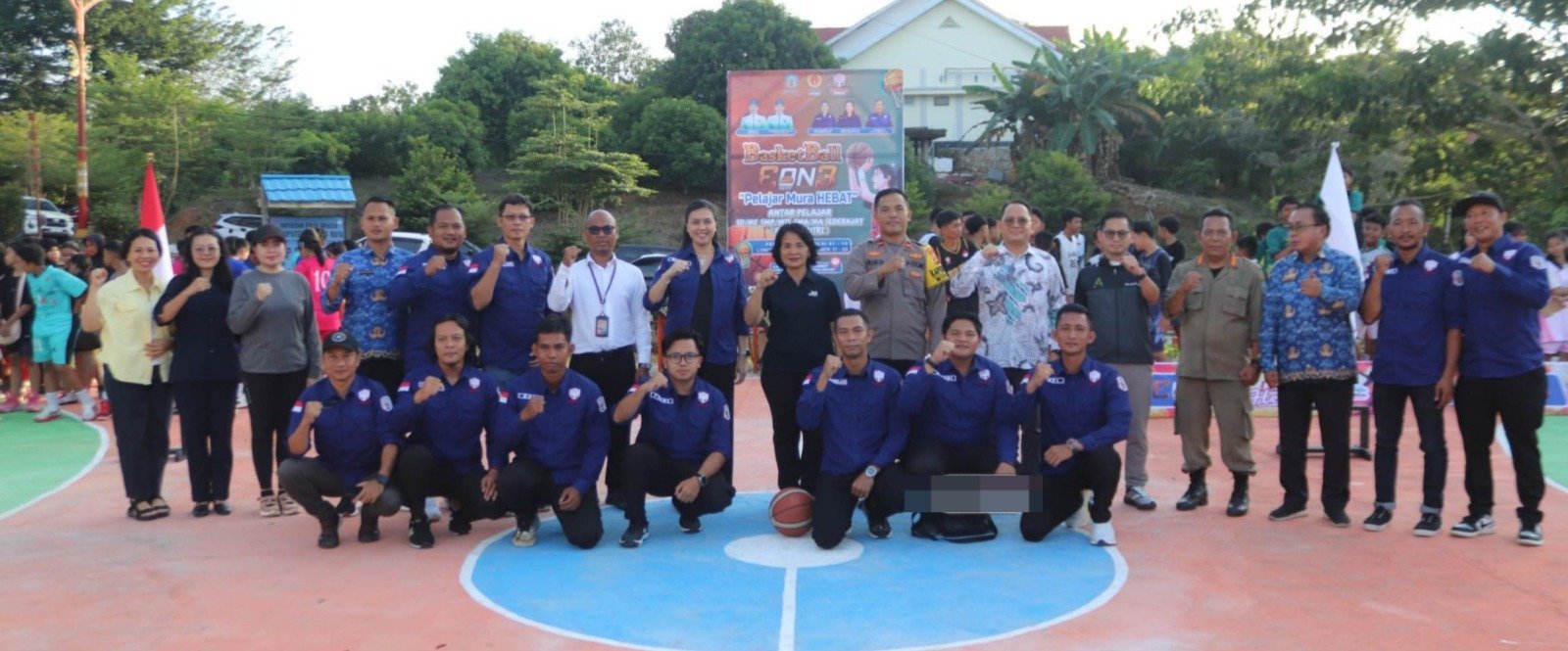 42 Tim Pelajar Meriahkan Turnamen Basket 3on3 Pelajar Mura Hebat