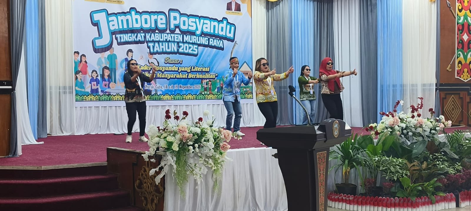 Pemkab Mura Dorong Kader Posyandu Berwawasan Global dan Berdaya Saing
