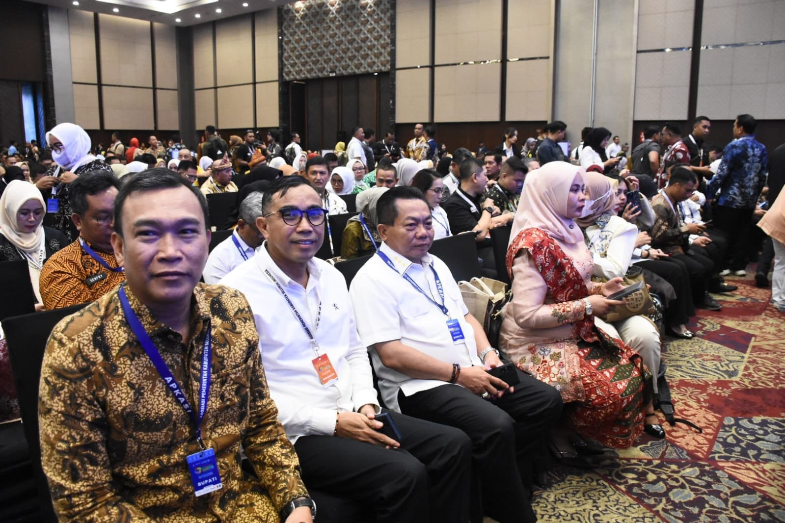 Bupati Kapuas Hadiri Pembukaan AOE oleh Presiden RI