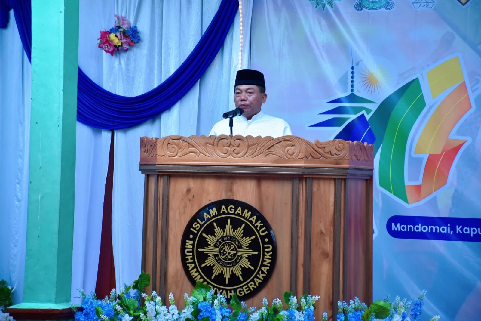 Pemkab Kapuas Hadiri dan Dukung Semarak Milad Ke-113 Muhammadiyah di Mandomai