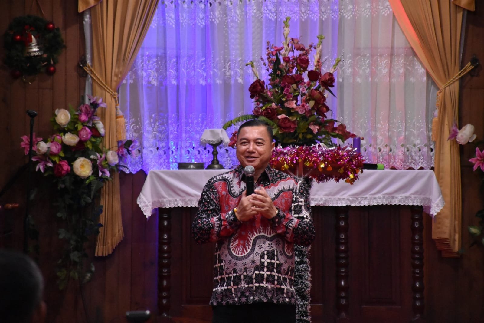 Safari Natal Keenam, Wabup Dodo Apresiasi Peran Kaum Perempuan dan Kerukunan Umat