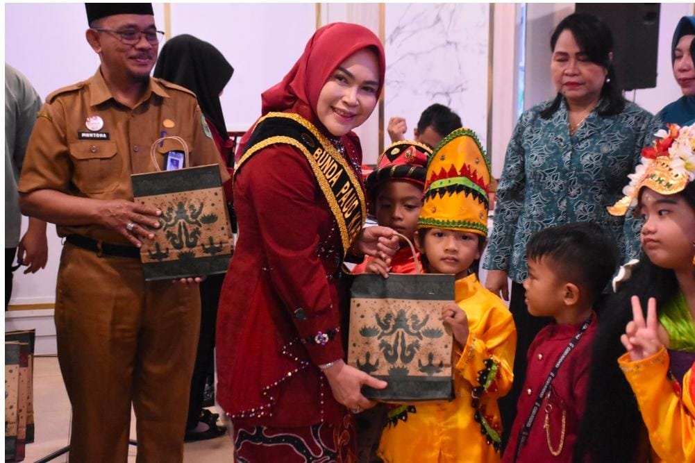 Bunda Paud Terima Kunjungan Edukatif TK/KB Buah Hati