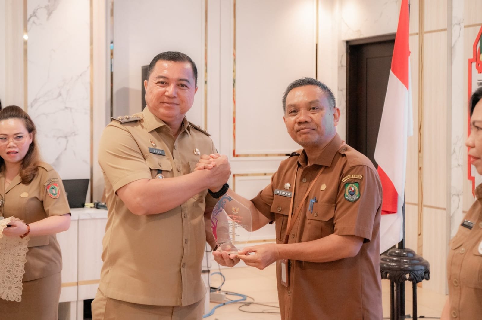 Wakil Bupati Kapuas Buka Rakor Kearsipan Provinsi Kalimantan Tengah Tahun 2025