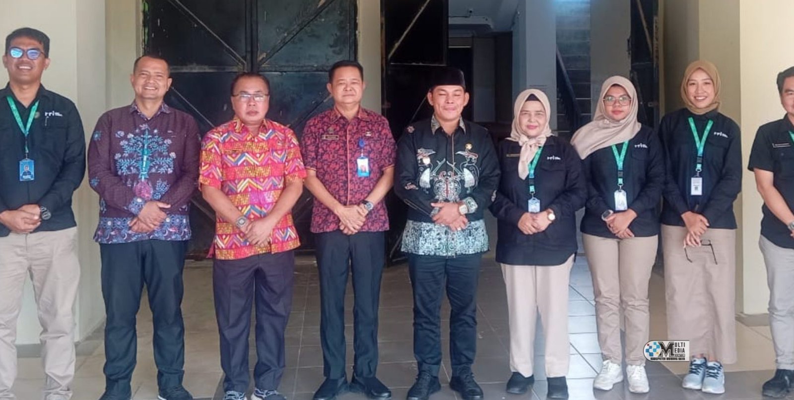 Wabup Rahmanto Sambut Kunjungan LPP RRI Palangka Raya