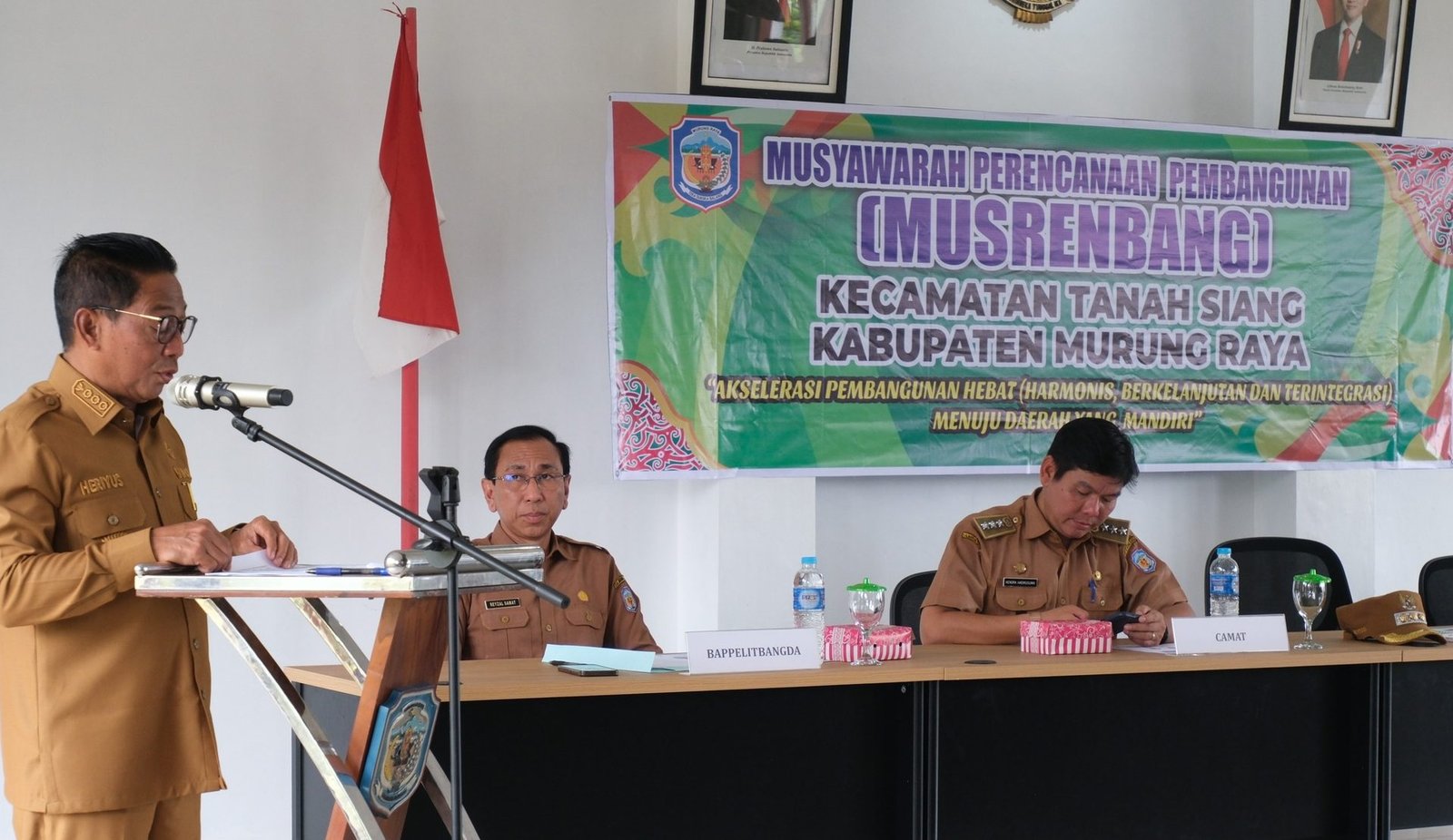 Musrenbang Tanah Siang, Heriyus Dorong Pembangunan Perdesaan Selaras RPJPD 2025–2045