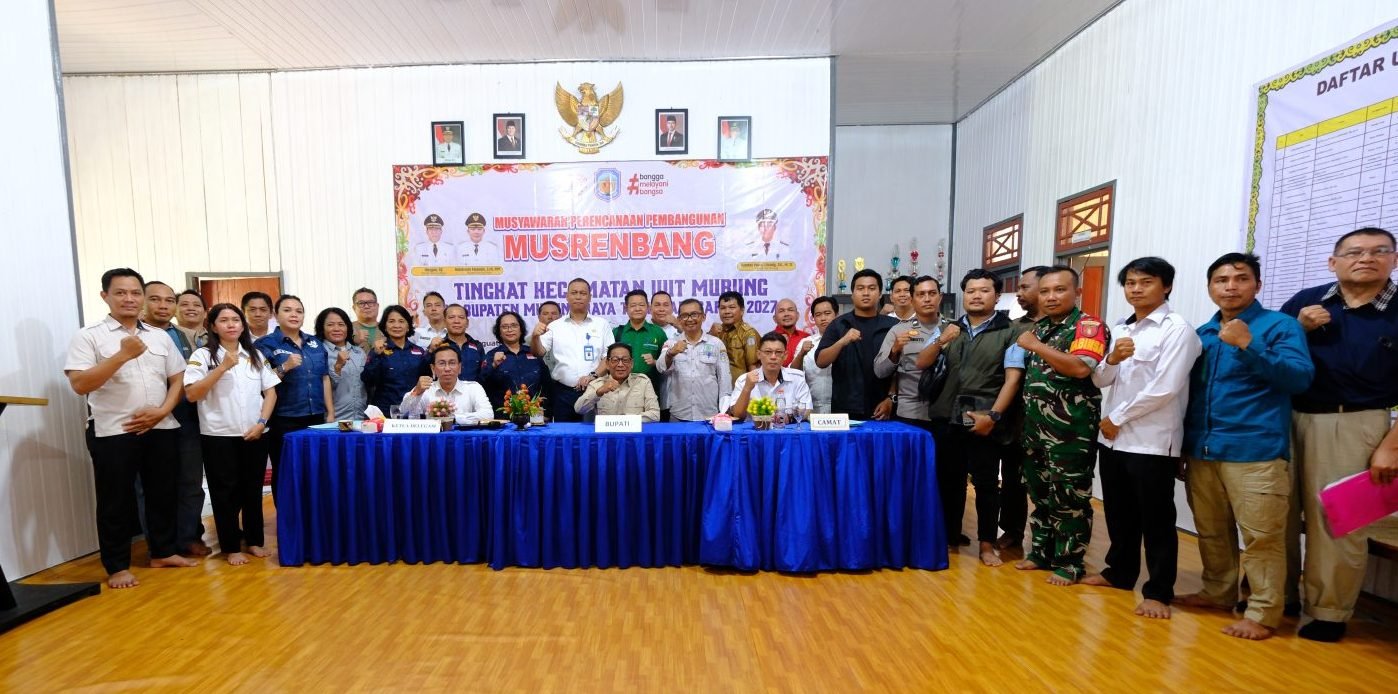 Musrenbang Kecamatan Uut Murung, Pemkab Mura Dorong Realisasi Usulan Masyarakat