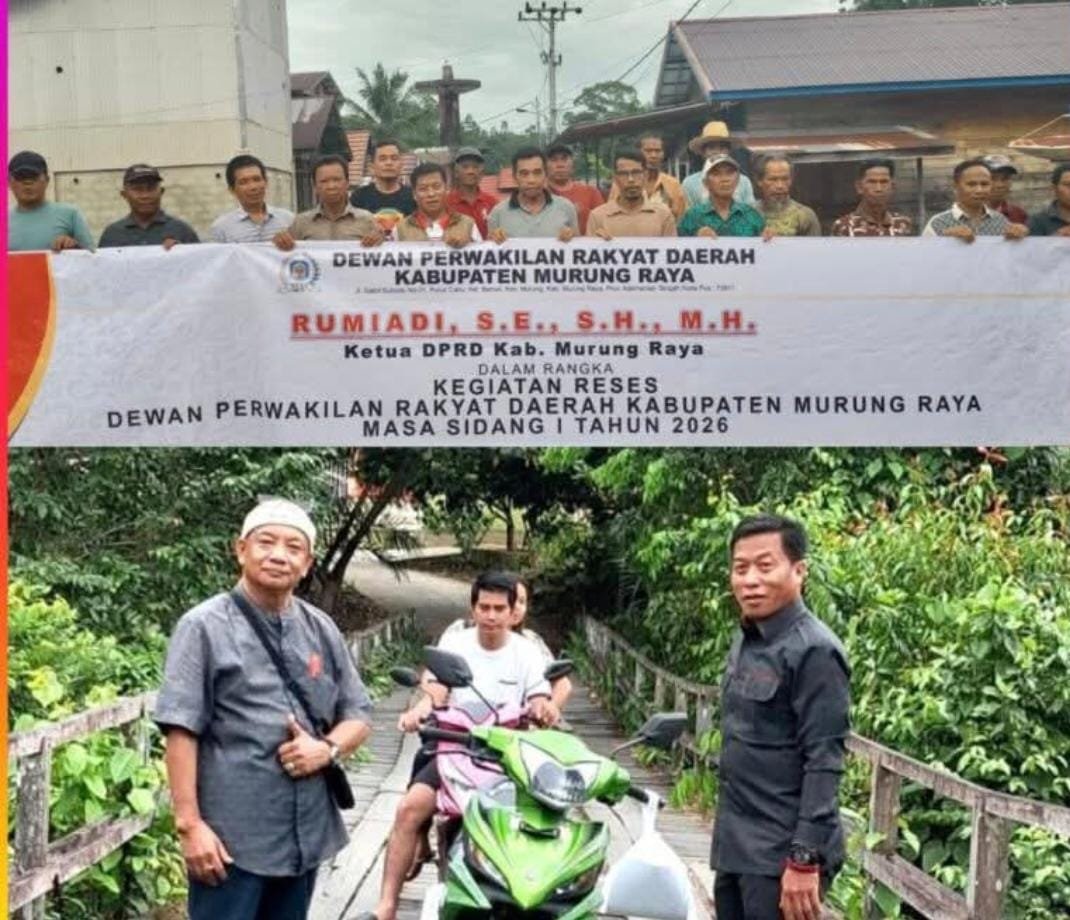 Reses Ketua DPRD Murung Raya, Serap Aspirasi Masyarakat Dapil II