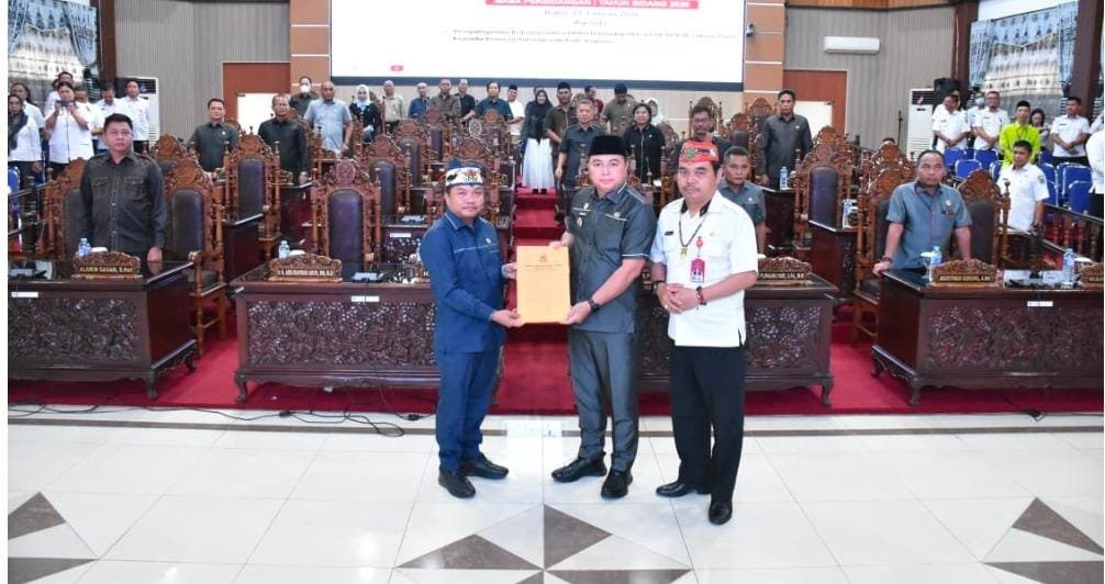 Bupati Kapuas Apresiasi Setinggi Tingginya Atas Kerja Keras Pimpinan dan Seluruh Anggota DPRD