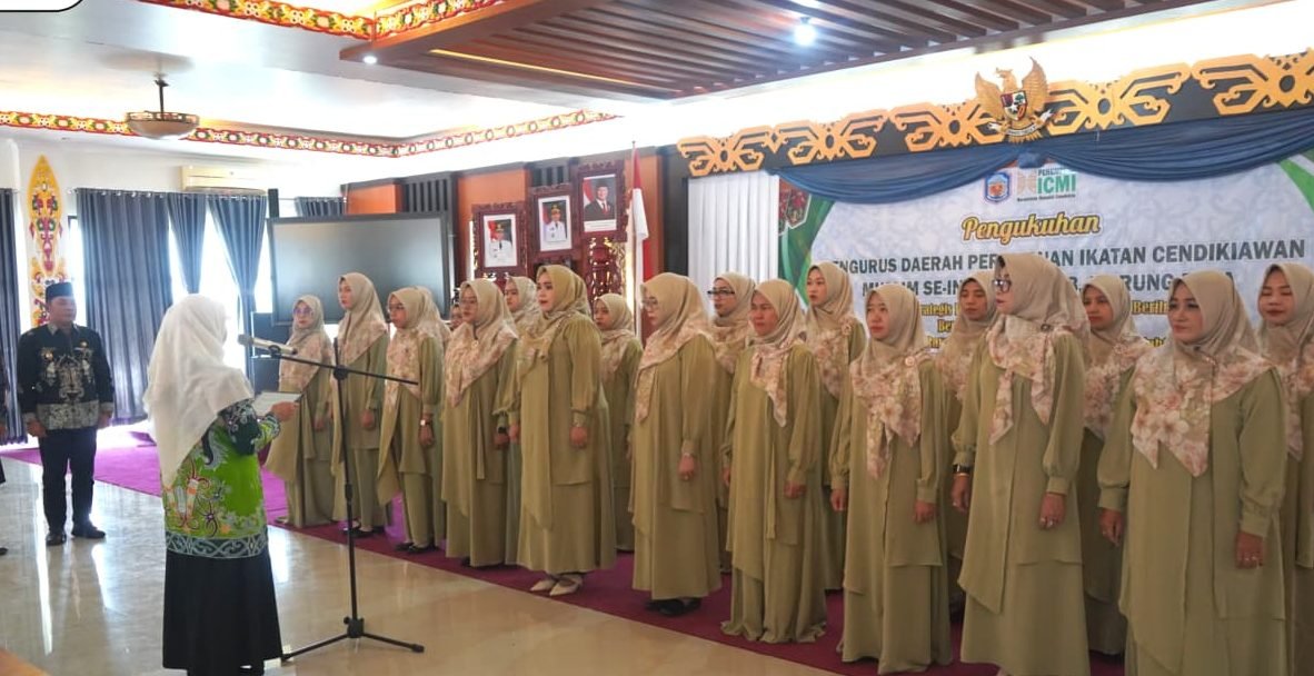 Perempuan ICMI Murung Raya Resmi Dikukuhkan, Siap Jadi Mitra Strategis Pemerintah Daerah