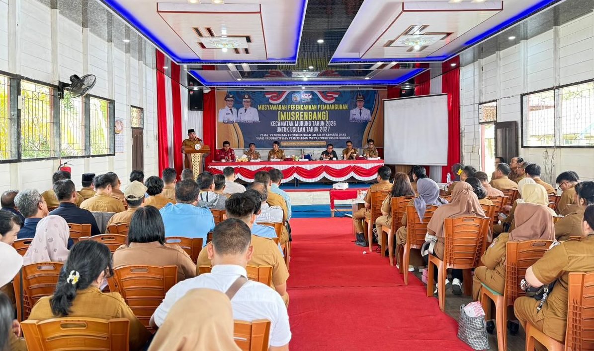 Wabup Rahmanto Hadiri Musrenbang Kecamatan Murung