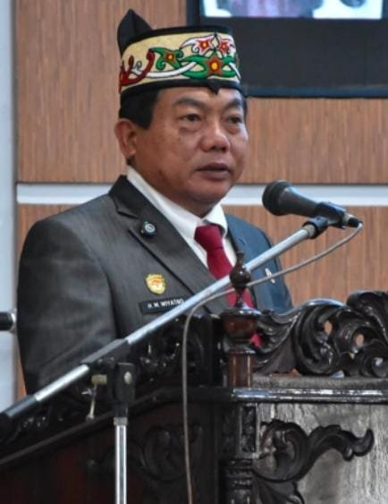 Bupati Kapuas Hadiri Rapat Paripurna Istimewa PAW Anggota DPRD Sisa Masa Jabatan 2024–2029