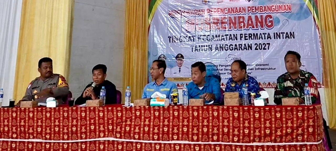 Ketua DPRD Mura Hadiri Musrenbang Permata Intan, Tekankan Sinkronisasi Pembangunan Desa