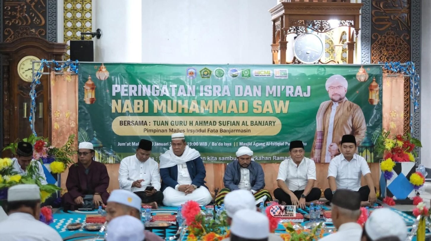 Pemkab Murung Raya Hadiri Peringatan Isra Mi’raj Nabi Muhammad SAW