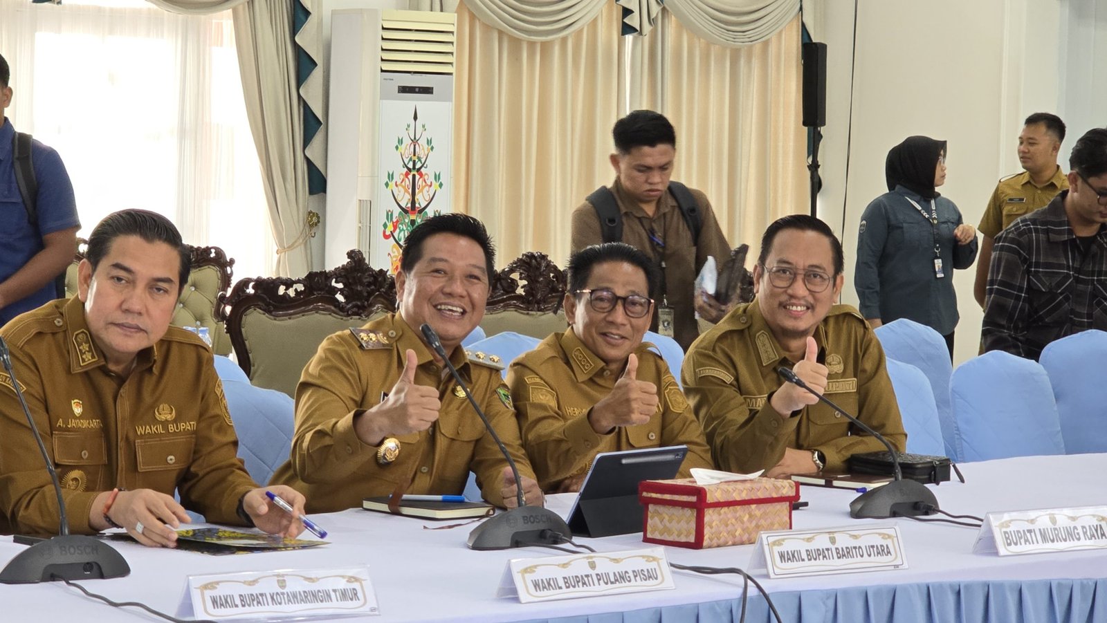 Bupati Heriyus: Pemkab Murung Raya Berperan Aktif Sukseskan Kartu Huma Betang Sejahtera 