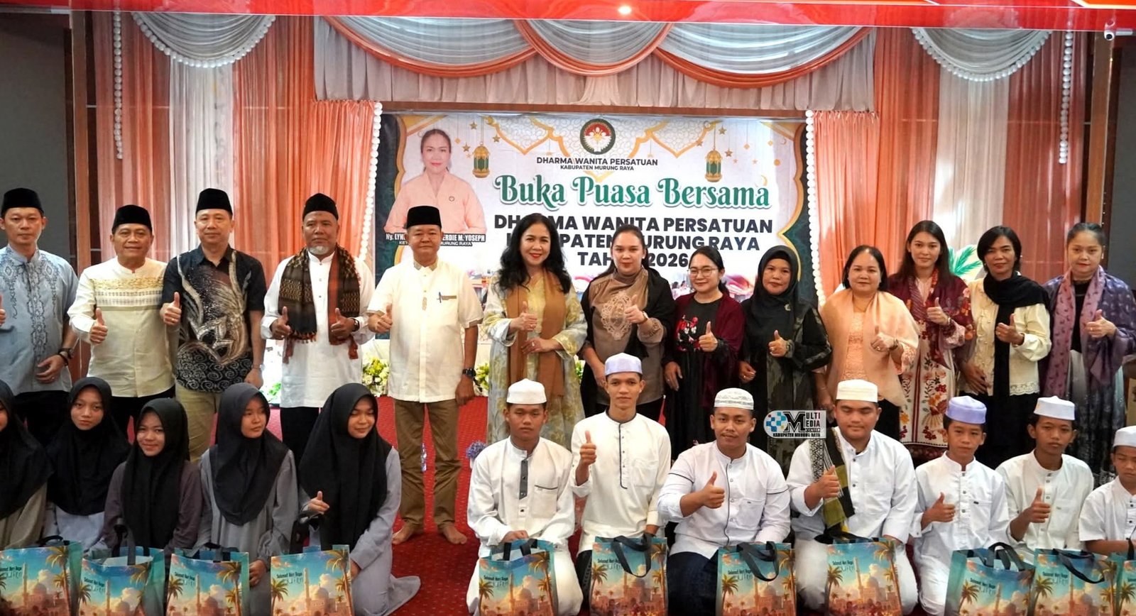 DWP Murung Raya Gelar Buka Puasa Bersama, Bagikan Buku MP-ASI Balita Hebat
