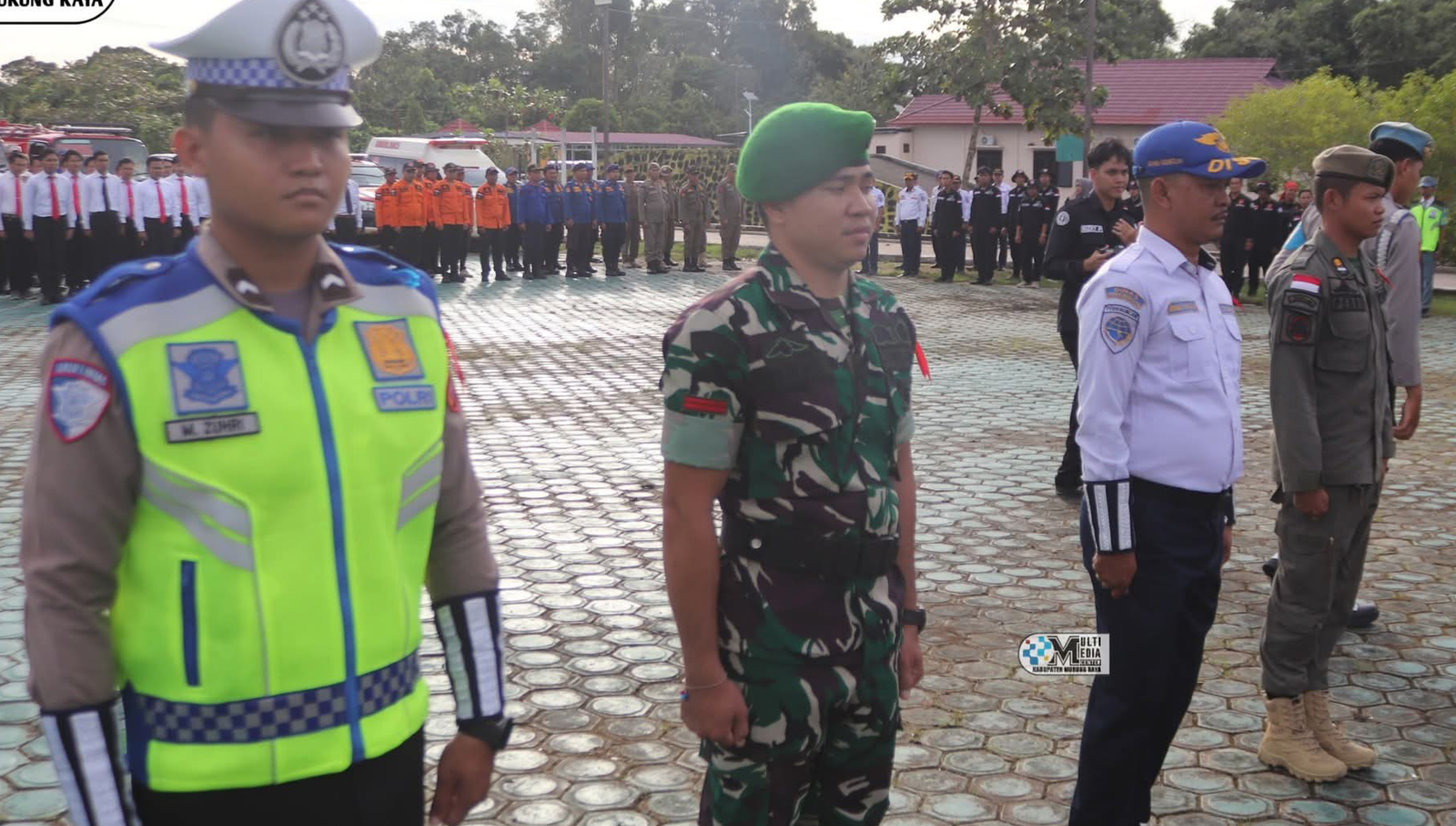 Polres Mura Bersinergi dengan TNI dan Instansi Lain, Fokus Amankan Idulfitri