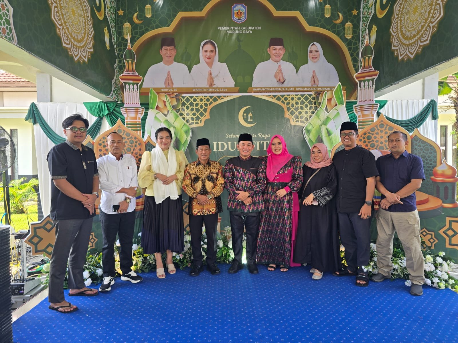 Filosofi Kebersamaan Bupati Heriyus di Open House Wakil Bupati Murung Raya “Selaras Dalam Langkah, Sejuk Dalam Kebersamaan”