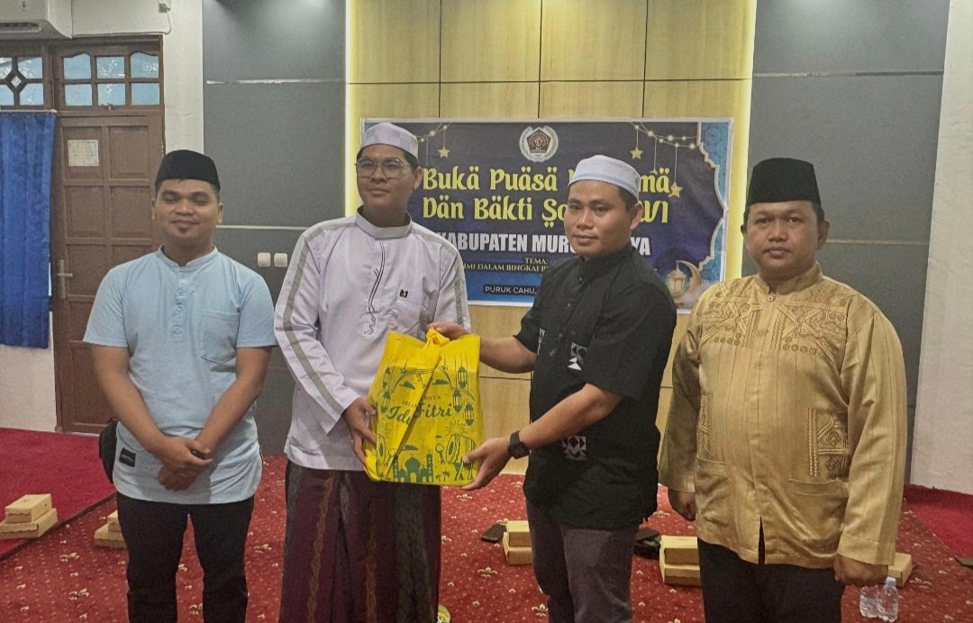 Bukber dan Baksos PWI Murung Raya Jadi Ajang Silaturahmi Insan Pers