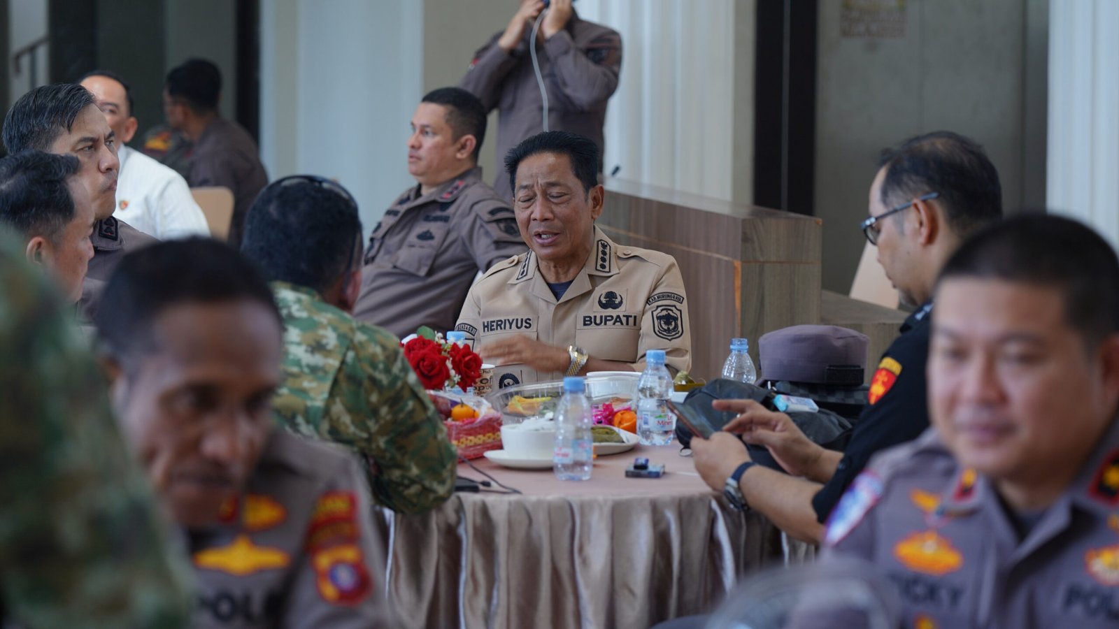 Bupati Mura Sambut Kunker Menhan dan Satgas PKH di Wilayah PT AKT