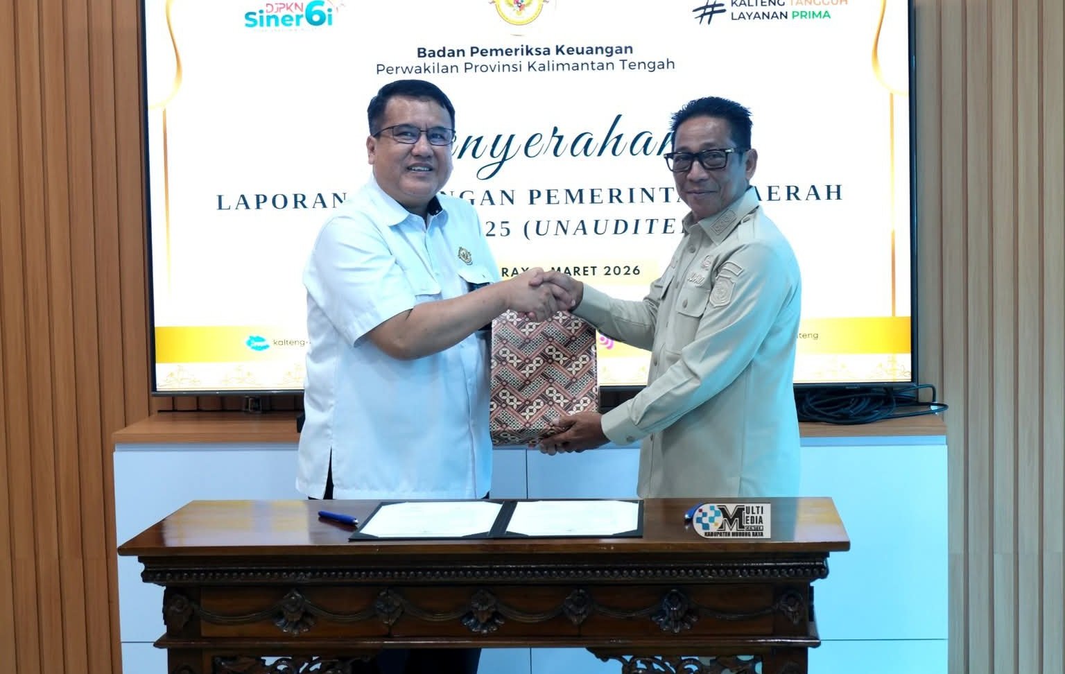 Pemkab Mura Perkuat Akuntabil69oitas, Serahkan LKPD 2025 ke BPK
