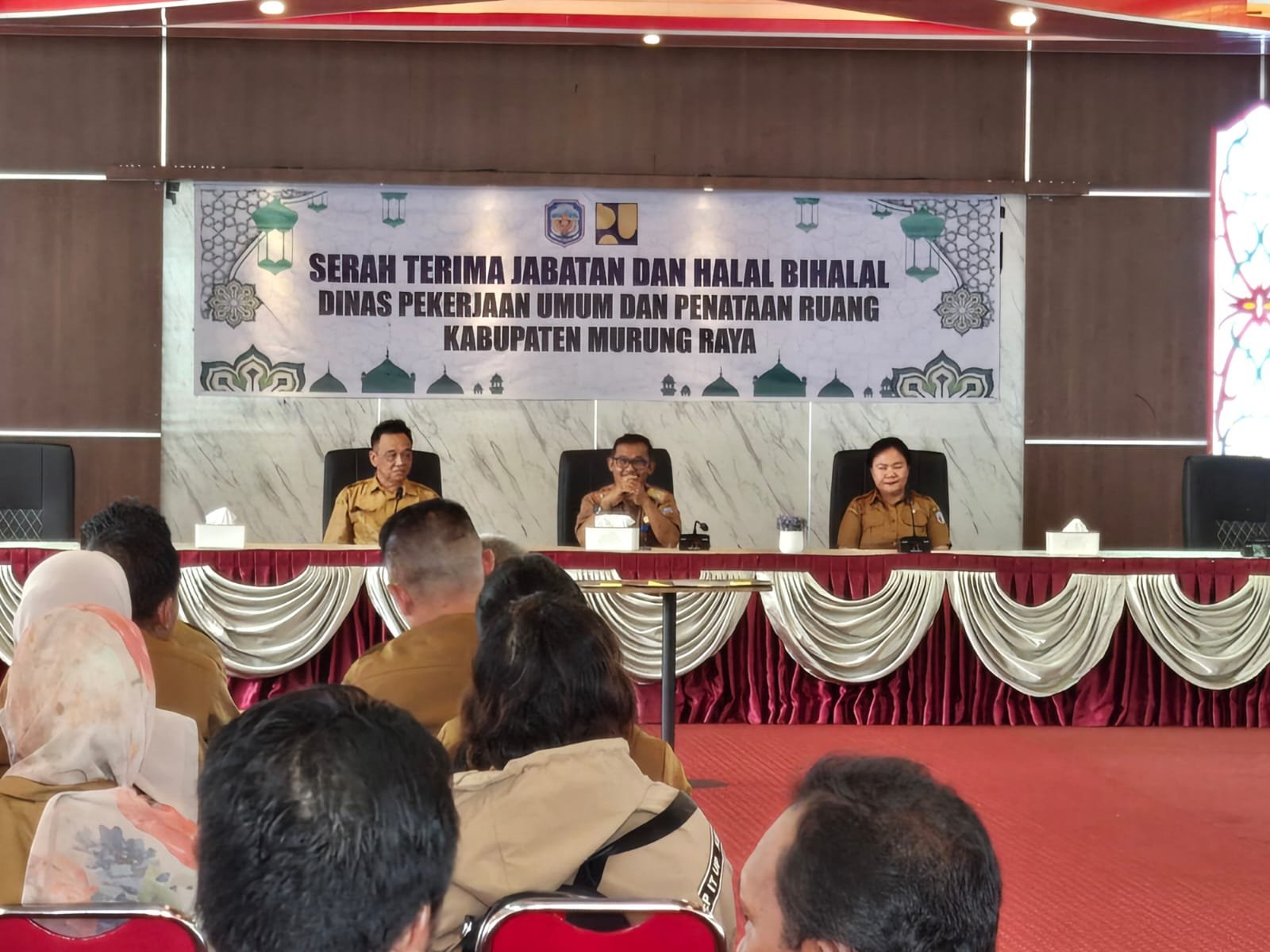 WEJANGAN KEPALA DINAS PUPR PADA ACARA SERAH TERIMA JABATAN