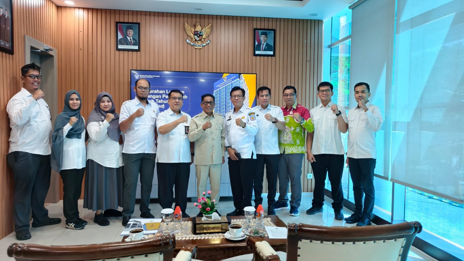 Pasca Penyerahan LKPD ke BPK, Bupati Heriyus Tegaskan Komitmen Akuntabilitas dan Integritas Keuangan Daerah