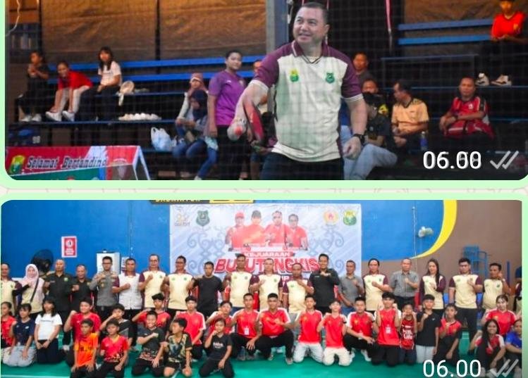 Bupati Kapuas Buka Kejuaraan Bulutangkis Bupati Cup Tahun 2026