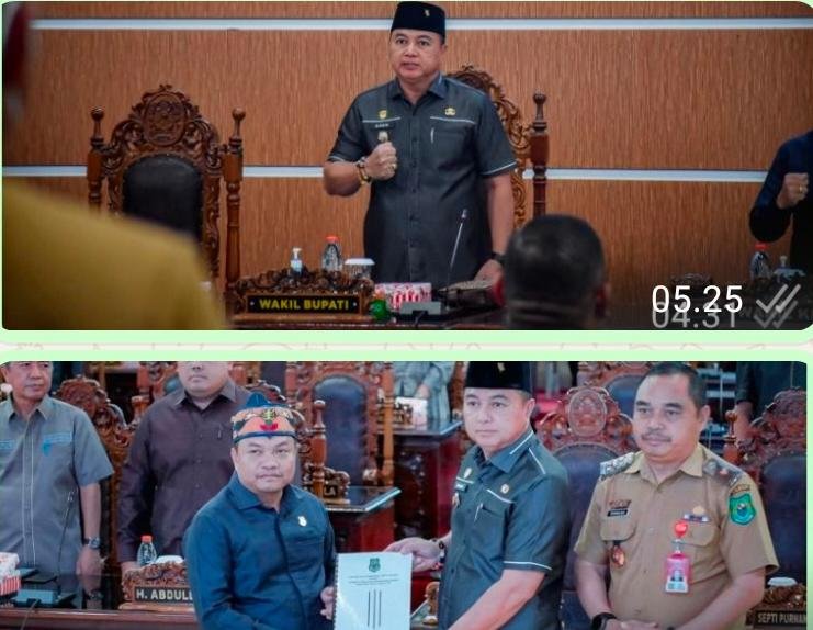 Wakil Ketua ll Pimpin Rapat Ke 6 Masa Persidangan l DPRD Kabupaten Kapuas