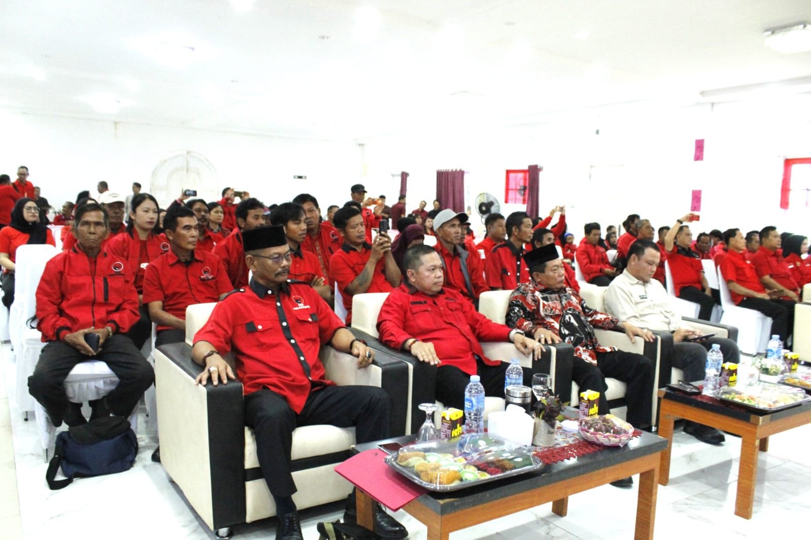 Bupati Hadiri Pendidikan Politik Musyawarah Anak Cabang PDI Perjuangan se-Kabupaten Kapuas Tahun 2026