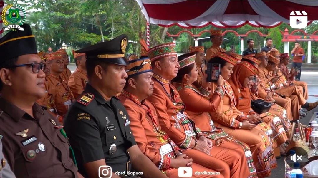 Wakil Ketua ll DPRD Kapuas Hadiri Upacara HUT Provinsi Kalteng Ke – 69