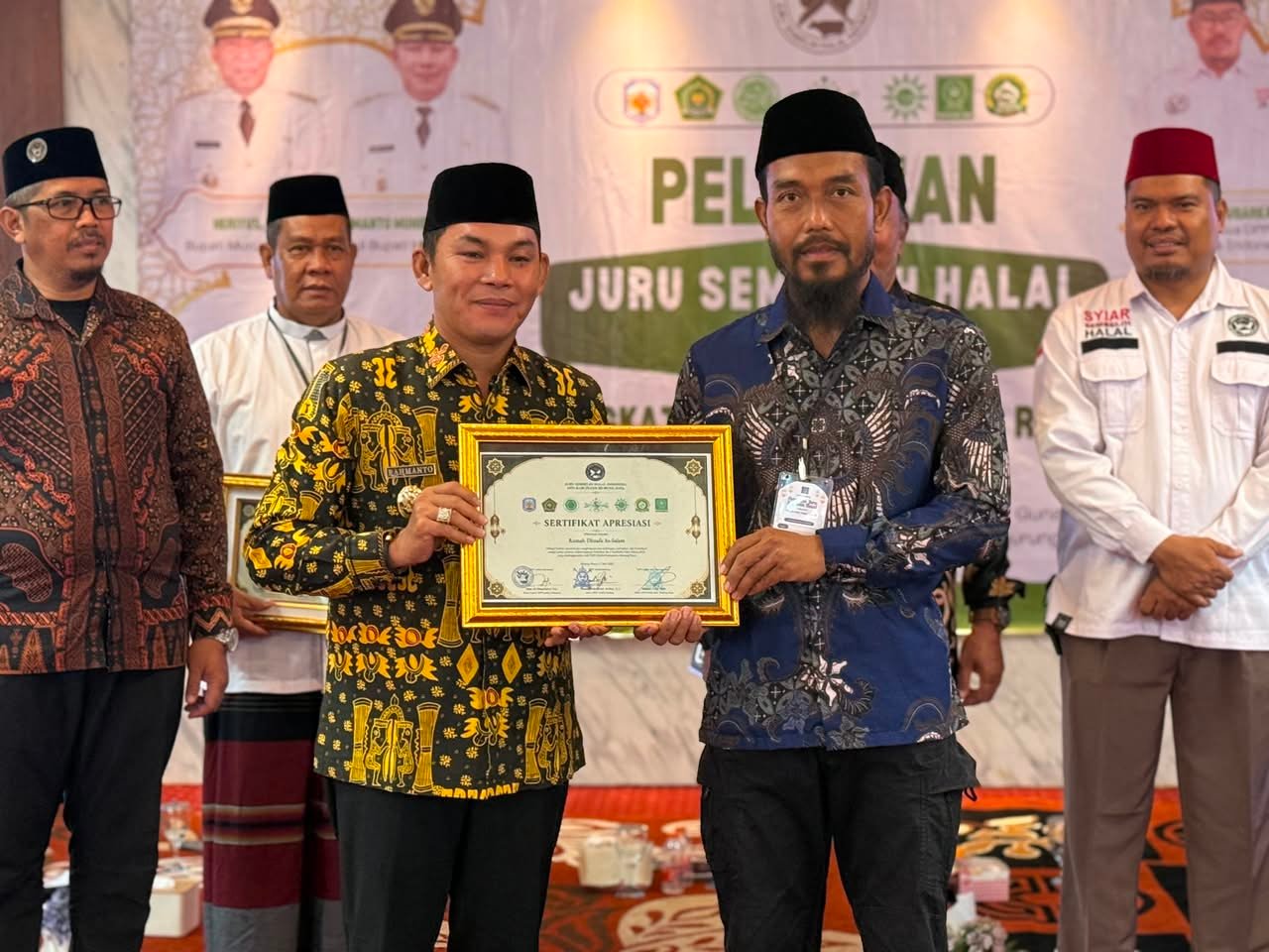 Dorong Standar Halal dan Higienitas, Pemkab Murung Raya Fasilitasi Sertifikasi 112 JULEHA