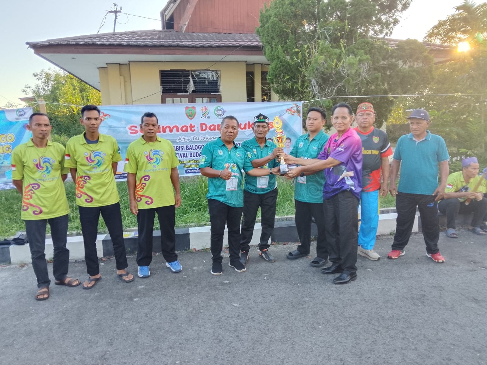Pertandingan Ekshibisi Balogo, Kontingen Mura Tunjukkan Kemampuan dan Raih Juara I