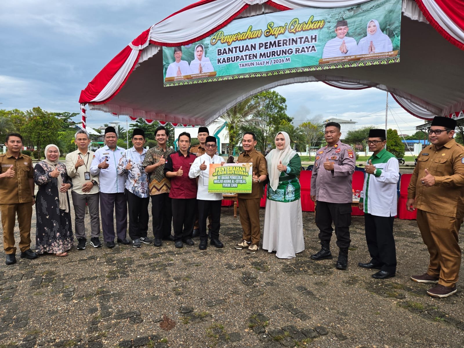 Pemkab Mura Salurkan Bantuan Hewan Qurban, Wujud Nyata Pembangunan Spiritual dan Sosial