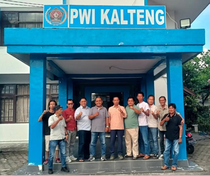 PWI Kapuas Audiensi Bersama PWI Provinsi Sebelum Digelar Pelantikan Pengurus