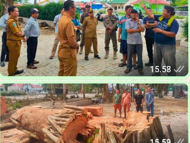Penertiban Pedagang UMKM di Depan GOR Panunjung Tarung Dinilai Perlancar Arus Lalu Lintas
