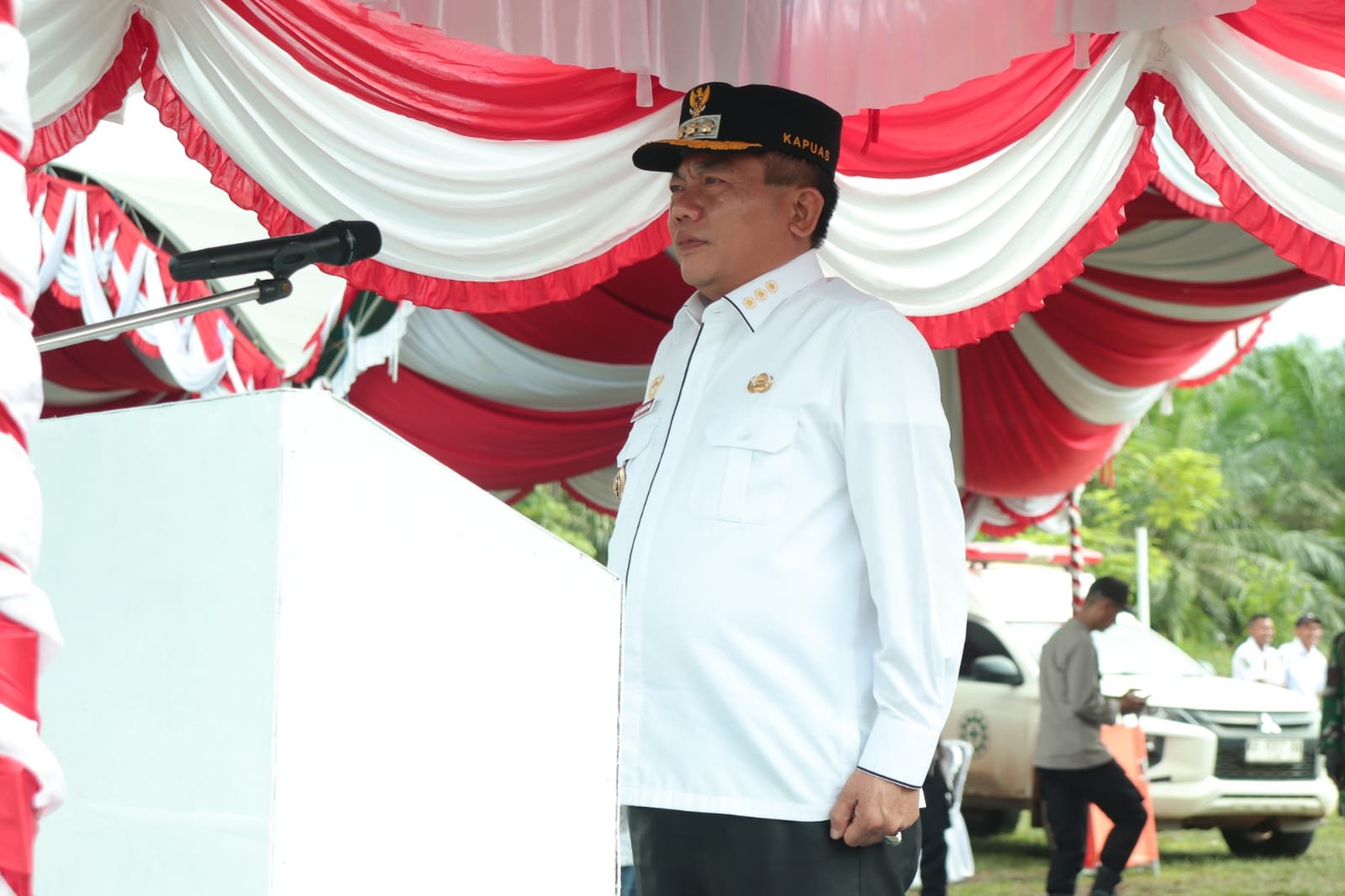 Bupati Kapuas Pimpin Apel Siaga Karhutla 2026 dan Penandatanganan MoU dengan Masyarakat Peduli Api